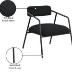 Carly Boucle Fabric Upholstered Accent Chair