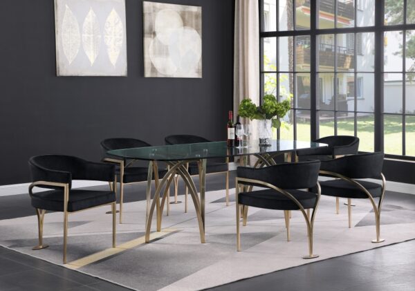 Madelyn Velvet Upholstered Dining Chair