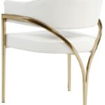 Madelyn Vegan Leather Upholstered Dining Chair