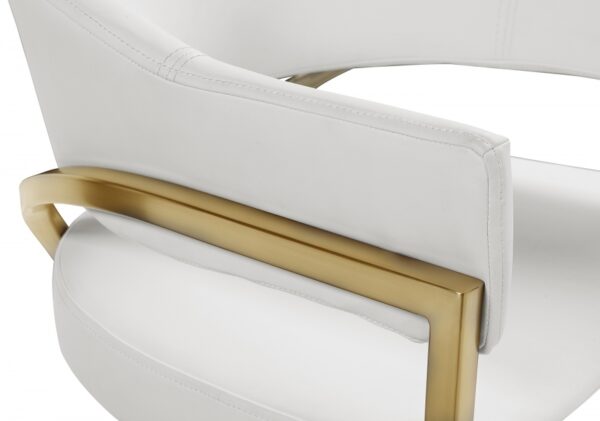 Madelyn Vegan Leather Upholstered Dining Chair