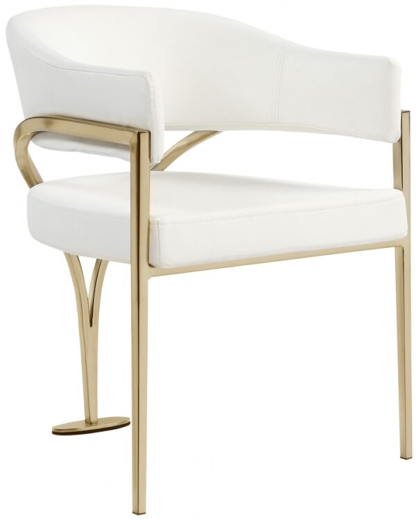 Madelyn Vegan Leather Upholstered Dining Chair