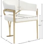 Madelyn Vegan Leather Upholstered Dining Chair