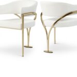 Madelyn Vegan Leather Upholstered Dining Chair