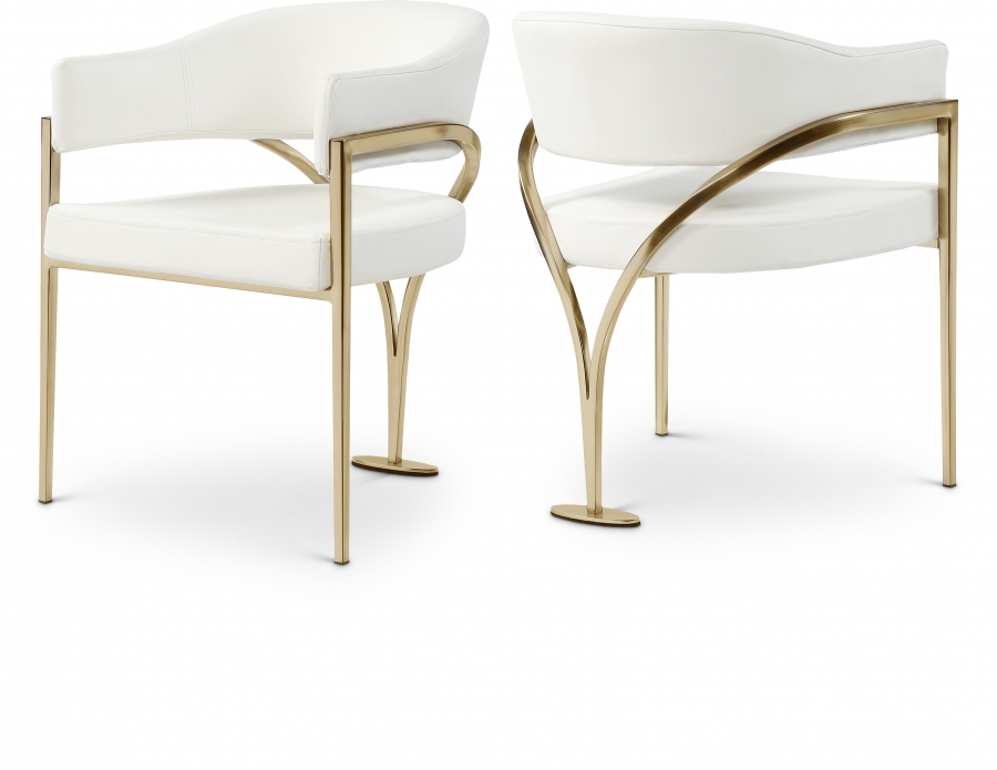 Madelyn Vegan Leather Upholstered Dining Chair
