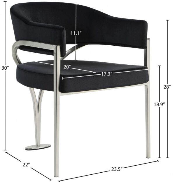 Madelyn Velvet Upholstered Dining Chair