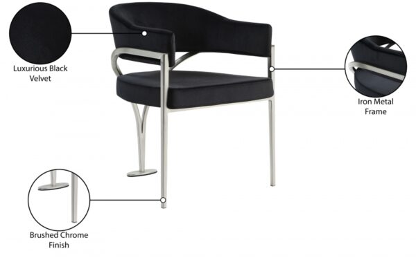 Madelyn Velvet Upholstered Dining Chair