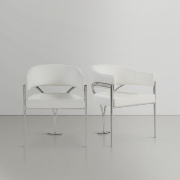 Madelyn Vegan Leather Upholstered Dining Chair