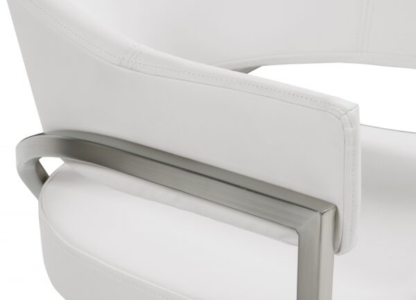 Madelyn Vegan Leather Upholstered Dining Chair