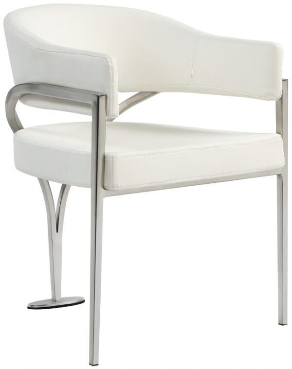 Madelyn Vegan Leather Upholstered Dining Chair