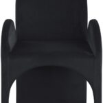 Summer Velvet Upholstered Dining Arm Chair
