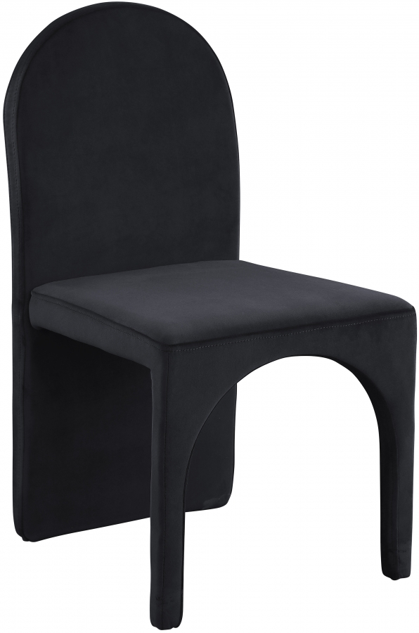 Summer Velvet Upholstered Dining Side Chair