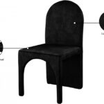 Summer Velvet Upholstered Dining Side Chair