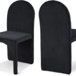 Summer Velvet Upholstered Dining Side Chair