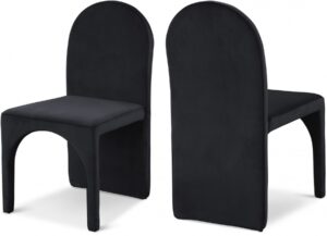 Summer Velvet Upholstered Dining Side Chair