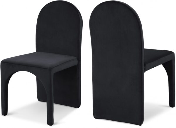 Summer Velvet Upholstered Dining Side Chair