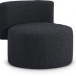 Como Boucle Fabric Upholstered Accent Chair