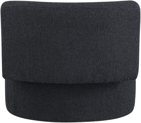 Como Boucle Fabric Upholstered Accent Chair