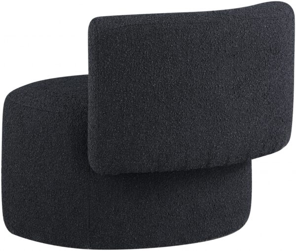 Como Boucle Fabric Upholstered Accent Chair
