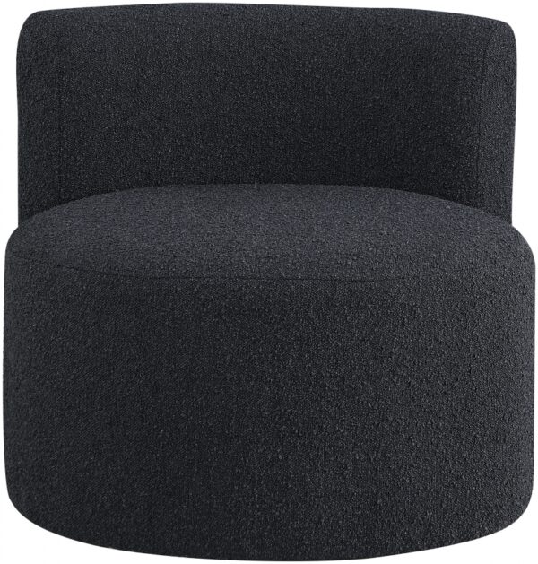 Como Boucle Fabric Upholstered Accent Chair