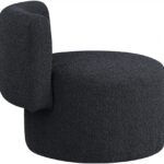 Como Boucle Fabric Upholstered Accent Chair