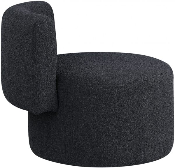 Como Boucle Fabric Upholstered Accent Chair