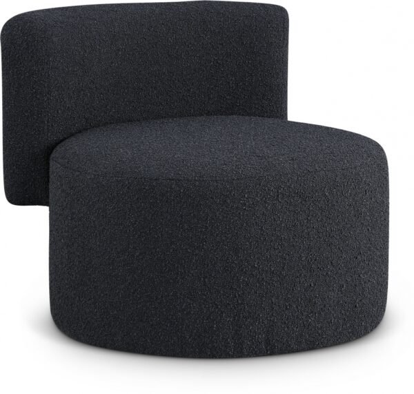 Como Boucle Fabric Upholstered Accent Chair