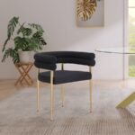 Brielle Boucle Fabric Upholstered Dining Chair
