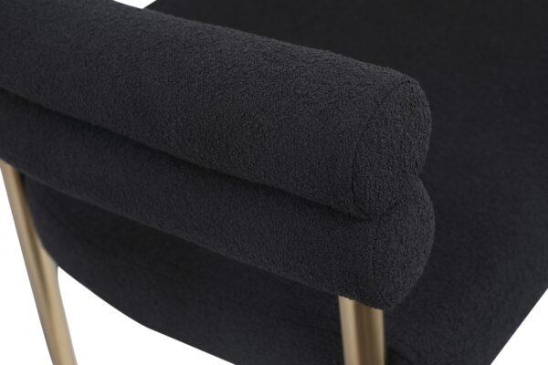 Brielle Boucle Fabric Upholstered Dining Chair
