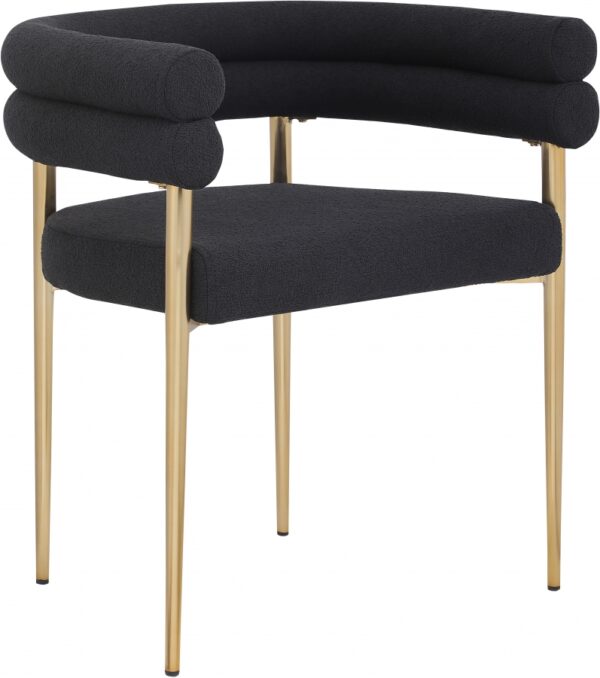 Brielle Boucle Fabric Upholstered Dining Chair