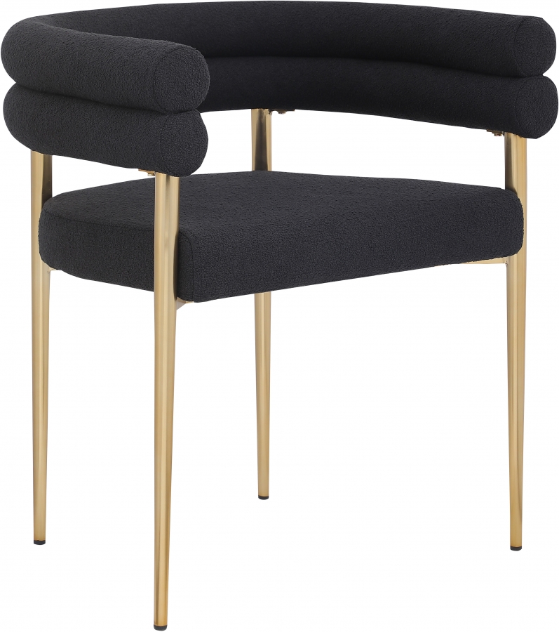 Brielle Boucle Fabric Upholstered Dining Chair