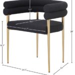 Brielle Boucle Fabric Upholstered Dining Chair