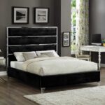 Zuma Velvet Upholstered Bed