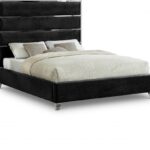 Zuma Velvet Upholstered Bed