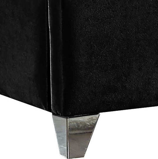 Zuma Velvet Upholstered Bed
