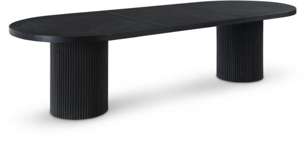 Belinda 90" - 123" Oak Wood Extendable Dining Table