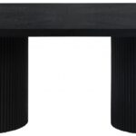 Belinda 90" - 123" Oak Wood Extendable Dining Table