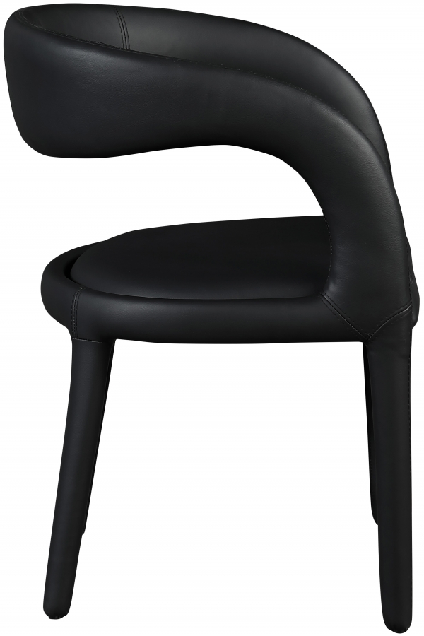 Sylvester Vegan Leather Upholstered Dining Chair
