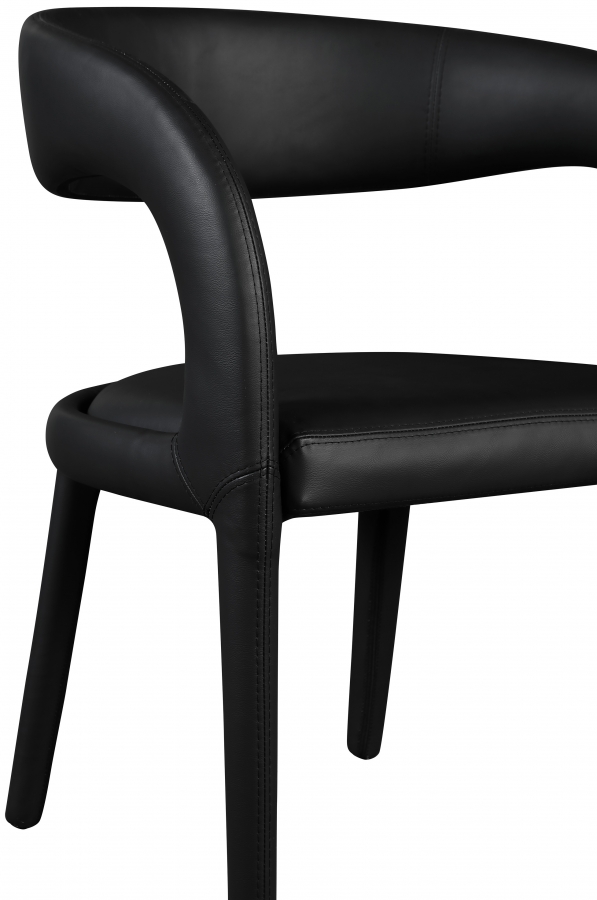Sylvester Vegan Leather Upholstered Dining Chair