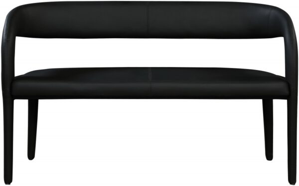 Sylvester Vegan Leather Upholstered Bench