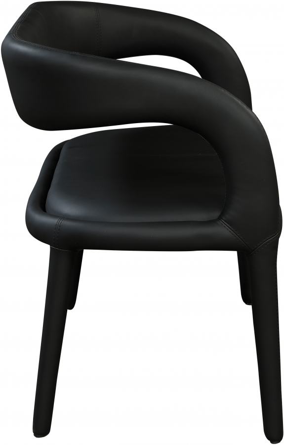 Sylvester Vegan Leather Upholstered Bench