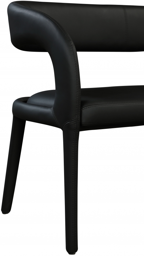 Sylvester Vegan Leather Upholstered Bench