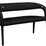 Sylvester Vegan Leather Upholstered Bench