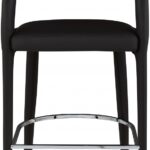 Sylvester Vegan Leather Upholstered Counter Stool
