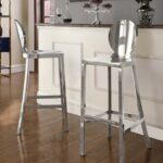 Maddox Chrome Stainless Steel Bar Stool