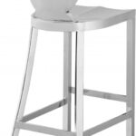 Maddox Chrome Stainless Steel Bar Stool
