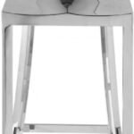 Maddox Chrome Stainless Steel Bar Stool