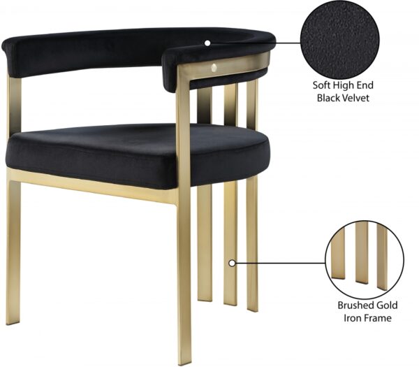 Marcello Velvet Upholstered Dining Chair