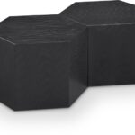 Eternal Oak Wood 2pc. Modular Coffee Table