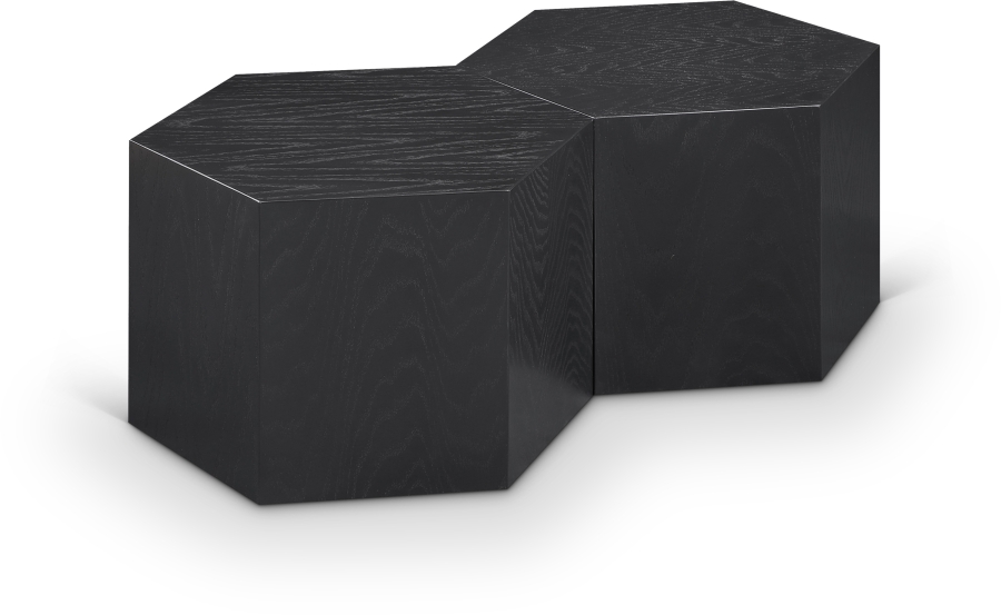 Eternal Oak Wood 2pc. Modular Coffee Table