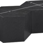 Eternal Oak Wood 2pc. Modular Coffee Table